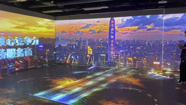 美貌與實力并存，SEEMILE打造沉浸空間企業(yè)展廳